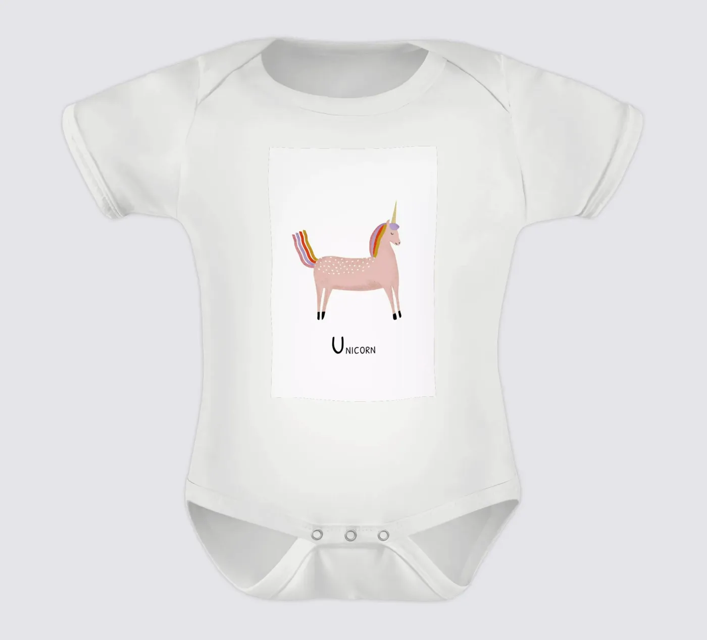 Unicorn body bébé de Little Flourishes