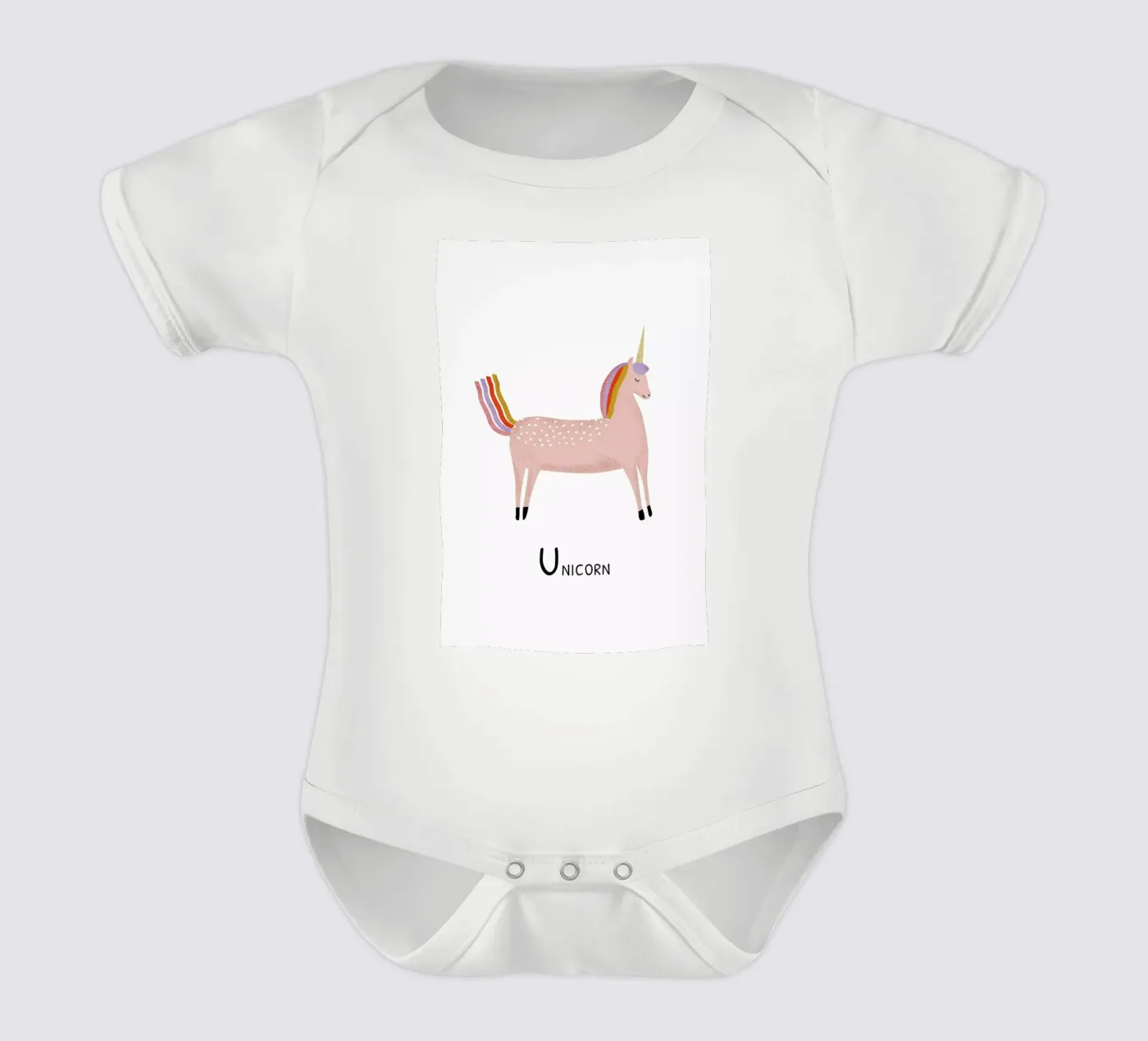Unicorn body bébé de Little Flourishes