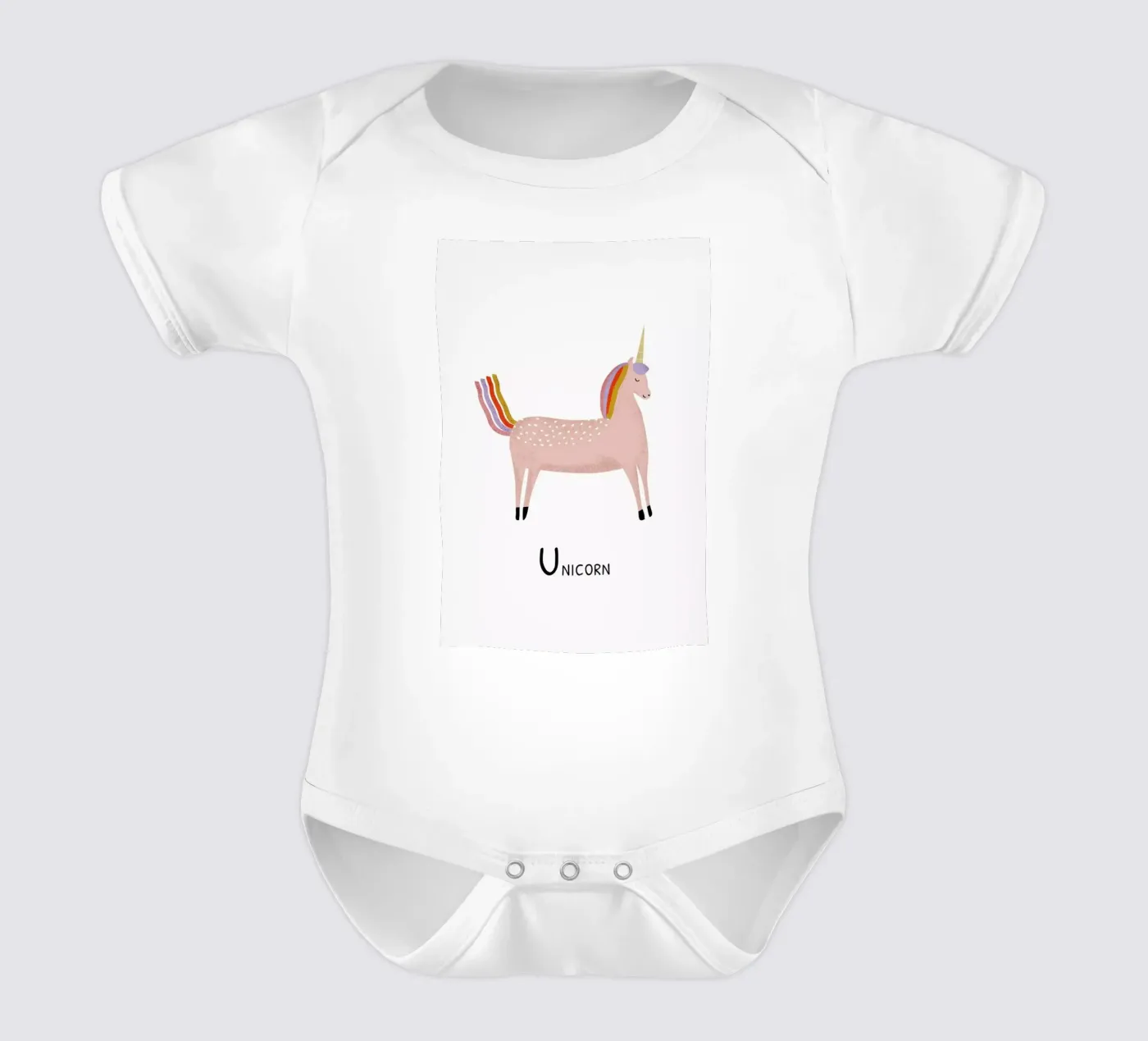 Unicorn body bébé de Little Flourishes