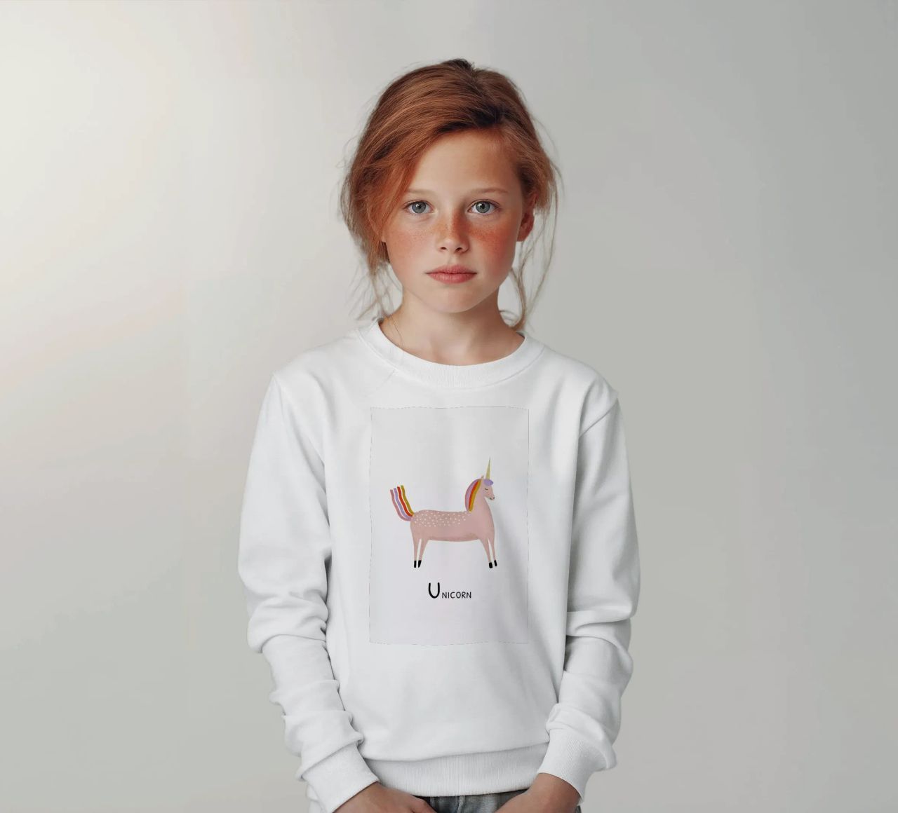 Unicorn felpa bambino da Little Flourishes