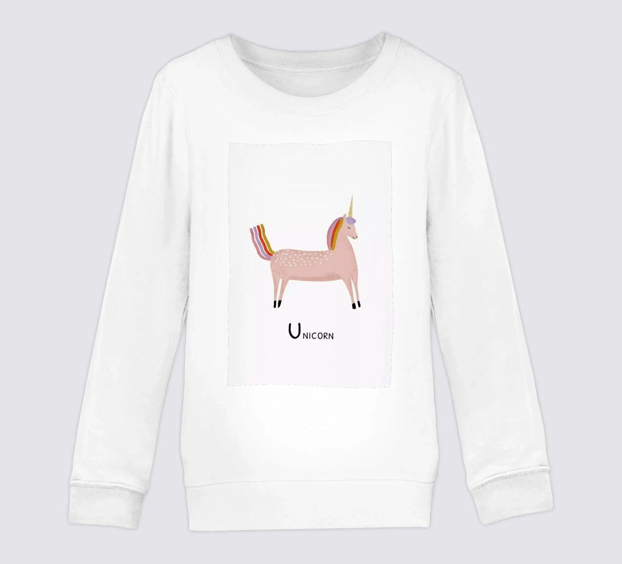 Unicorn felpa bambino da Little Flourishes