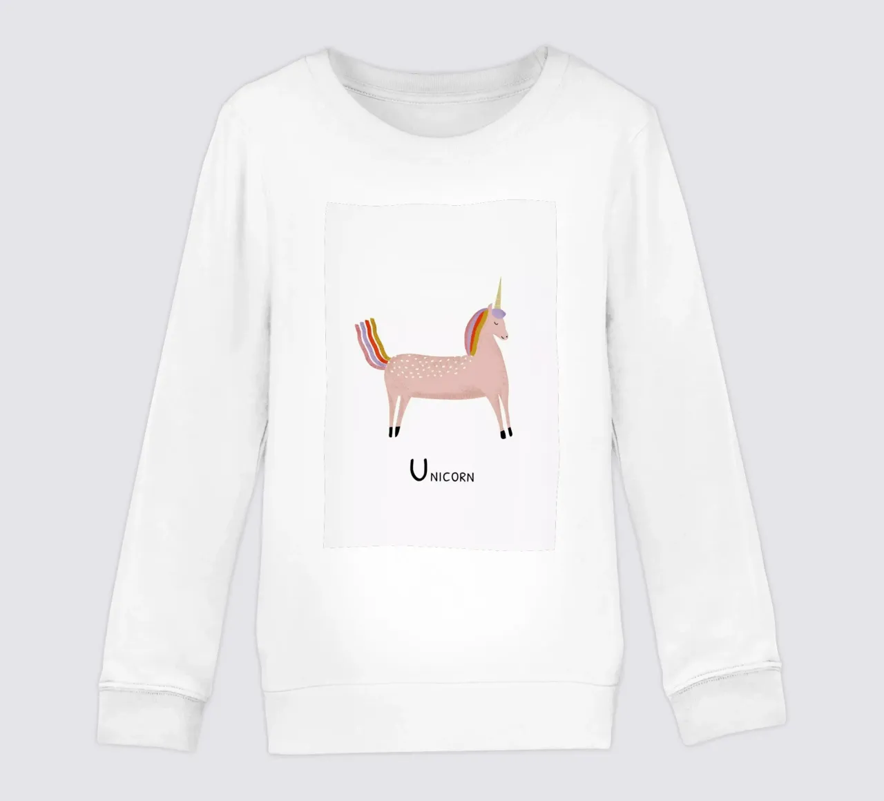 Unicorn kids sweatshirt by Little Flourishes