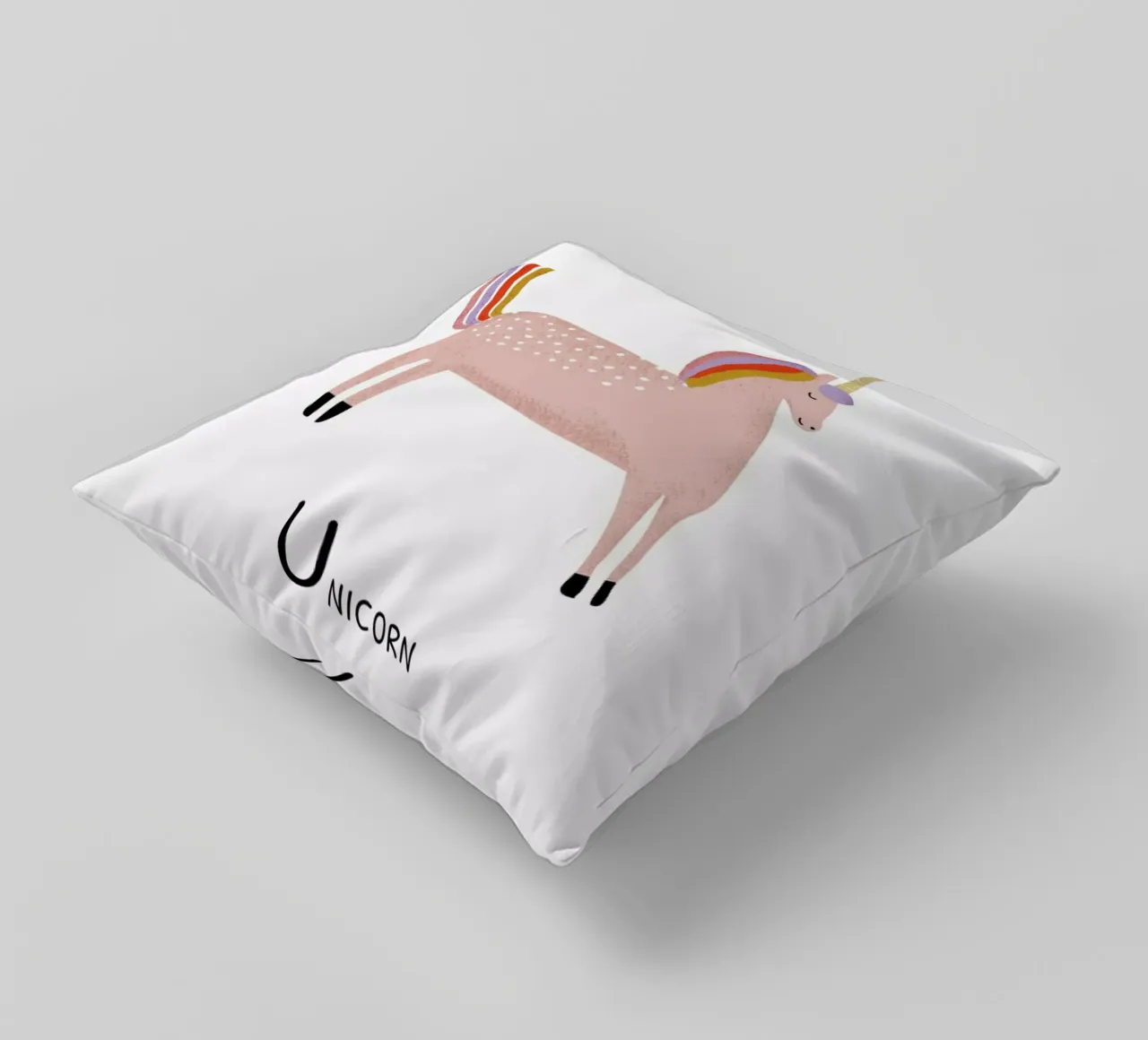 Unicorn cuscino da Little Flourishes