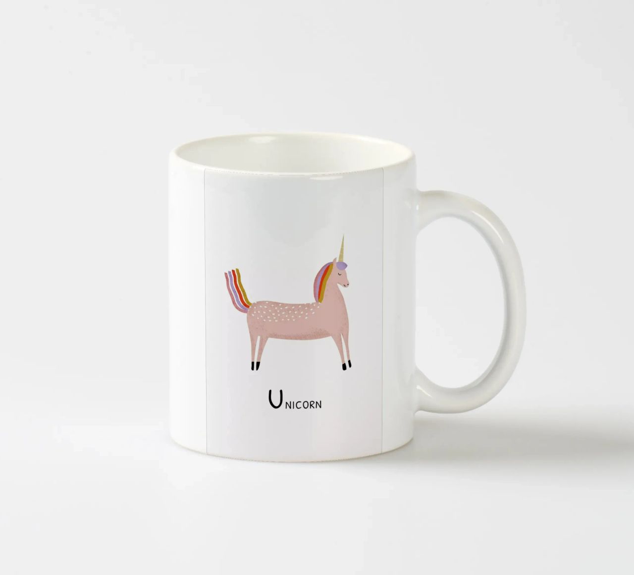 Unicorn tazza in ceramica da Little Flourishes