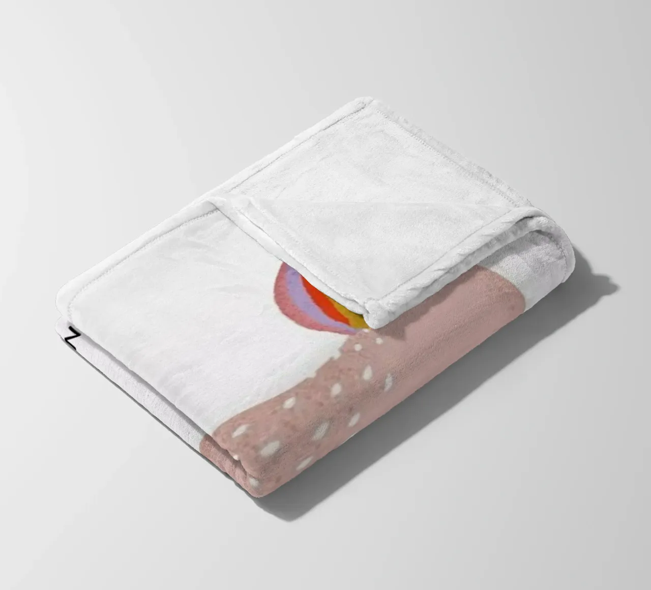 Unicorn coperta in pile da Little Flourishes