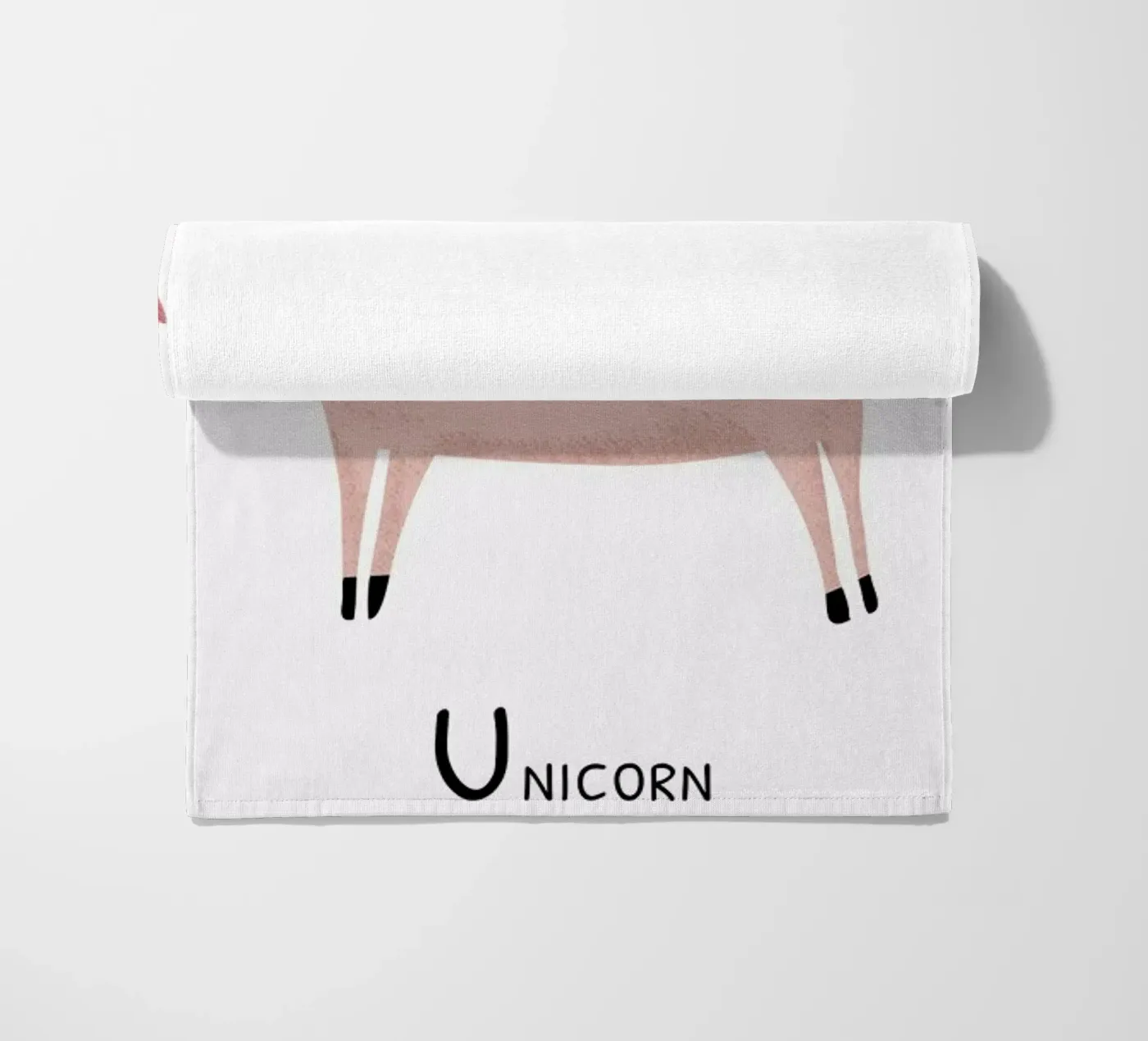 Unicorn telo mare da Little Flourishes