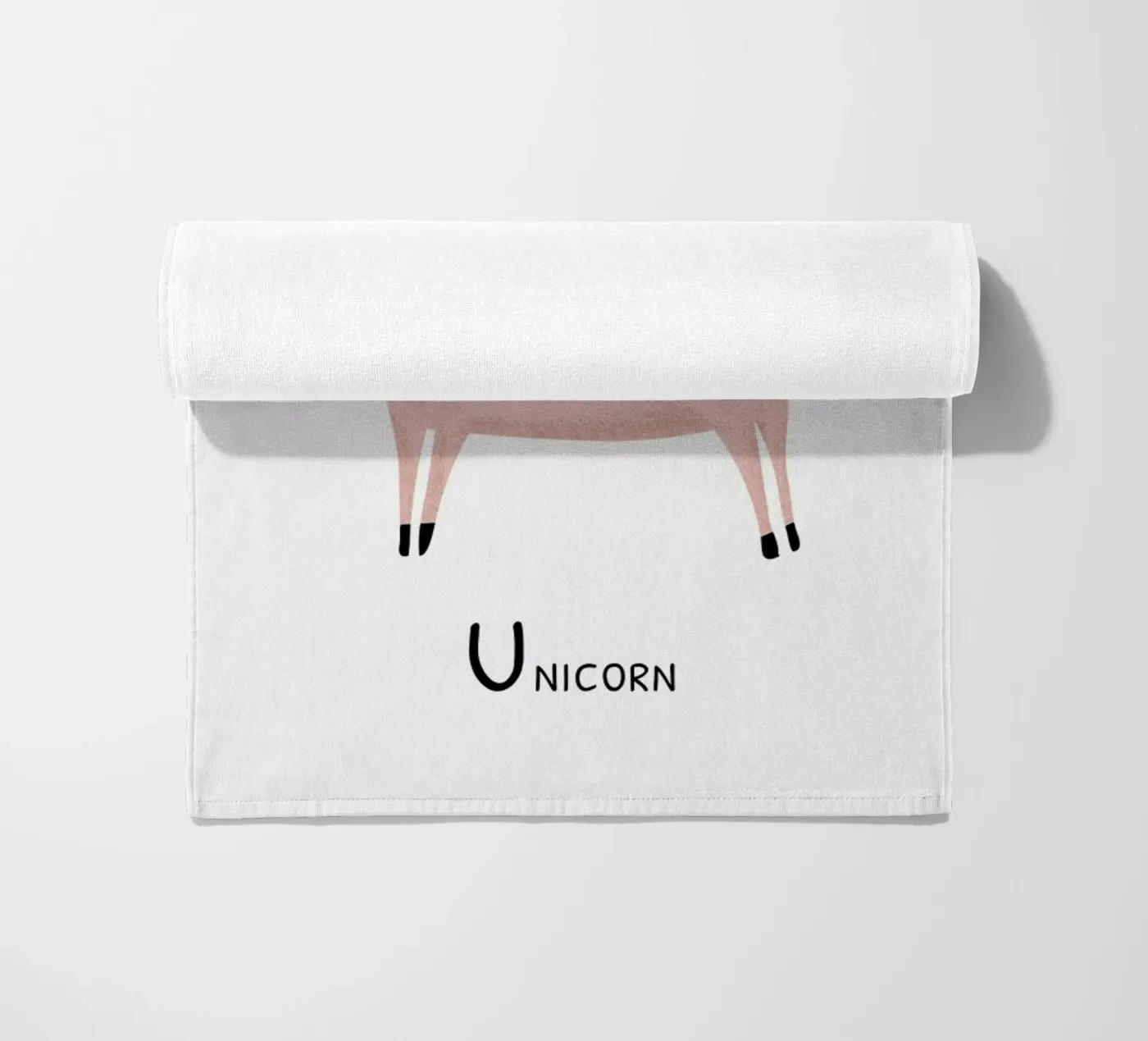 Unicorn telo mare da Little Flourishes