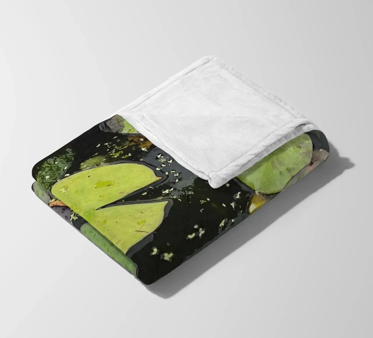 Lily Pads plaid polaire de Cassia Beck Photography