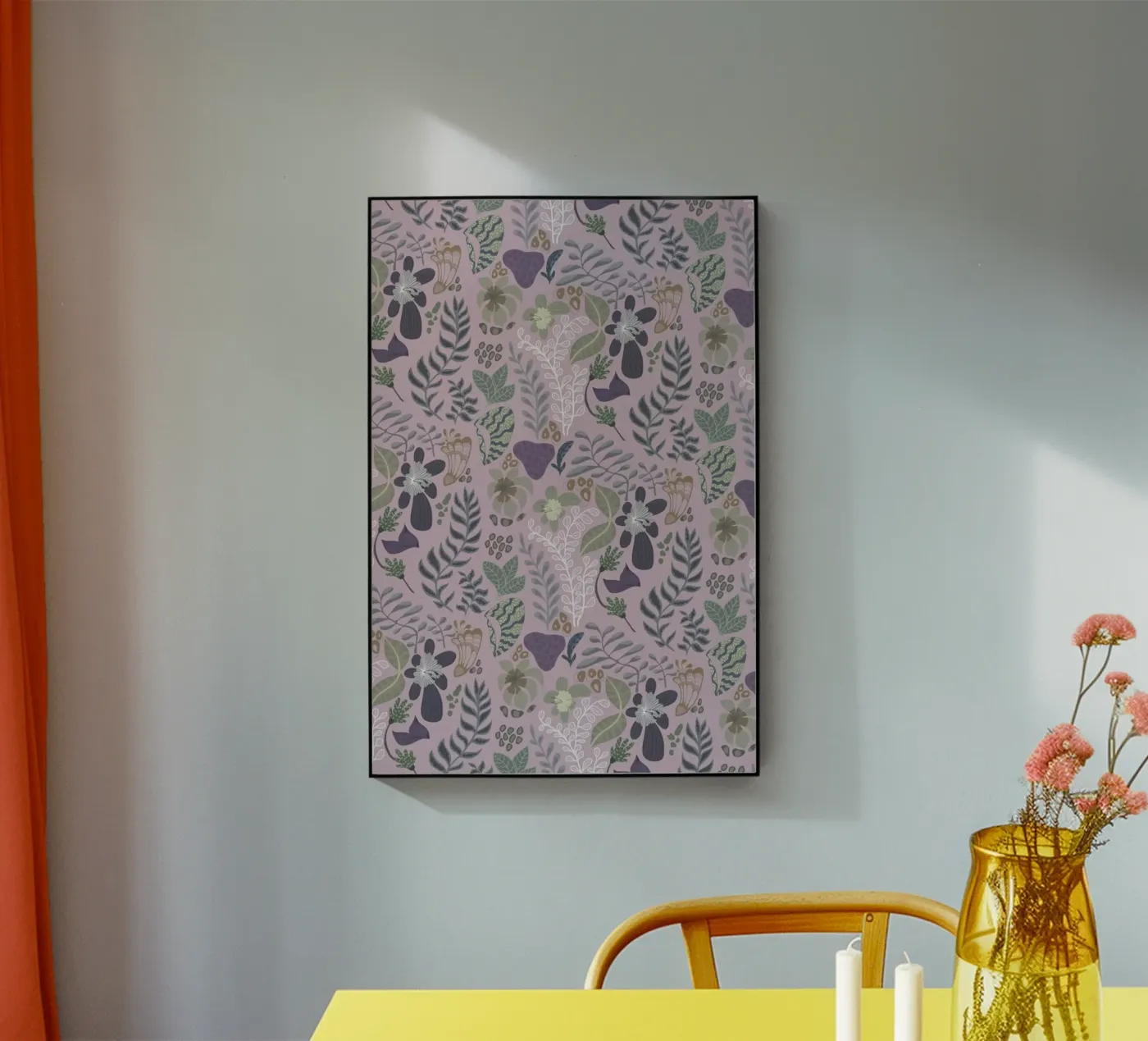 Floral acryl van Sabrina Ziegenhorn