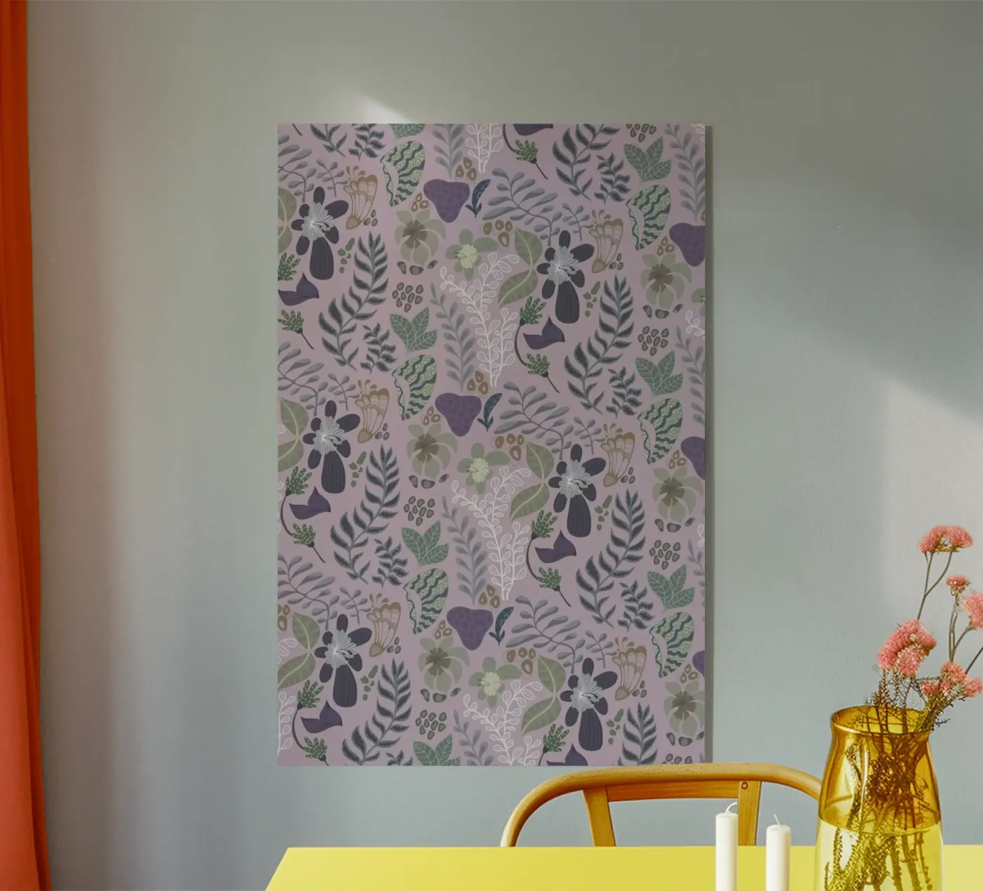 Floral acryl van Sabrina Ziegenhorn