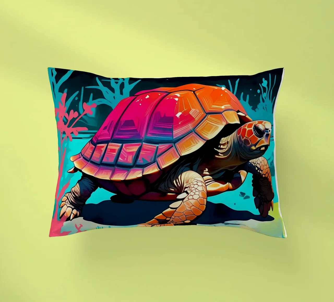 Stile_tartaruga_D_1 cuscino da Tierisch bunt by LK