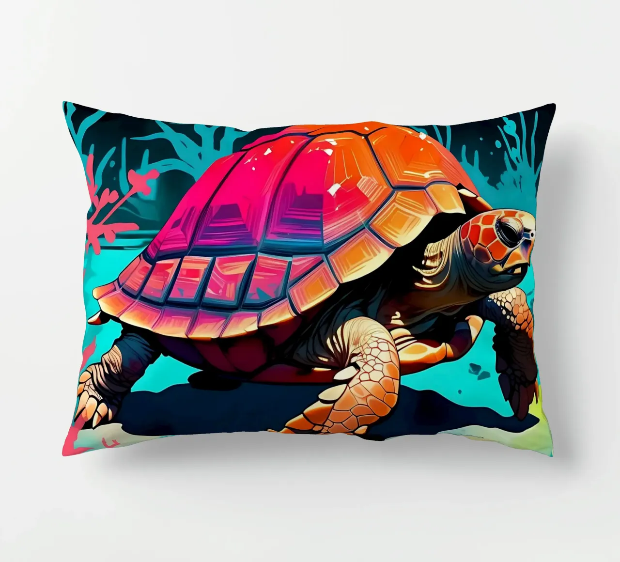 Stile_tartaruga_D_1 cuscino da Tierisch bunt by LK