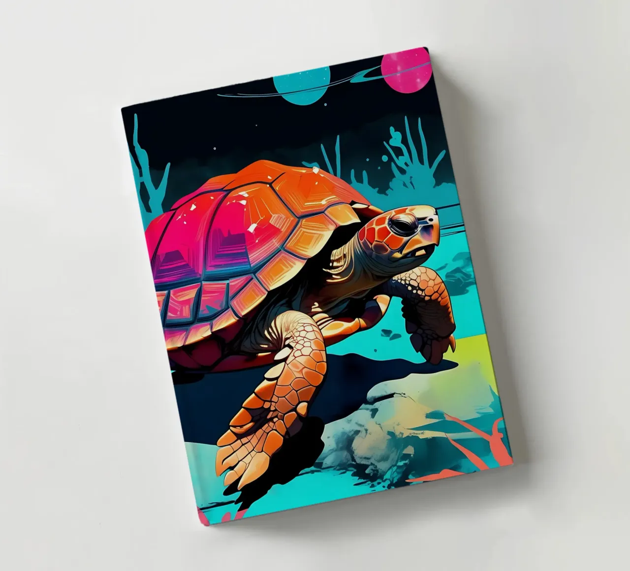 Turtle_Style_D_1 notebook by Tierisch bunt by LK