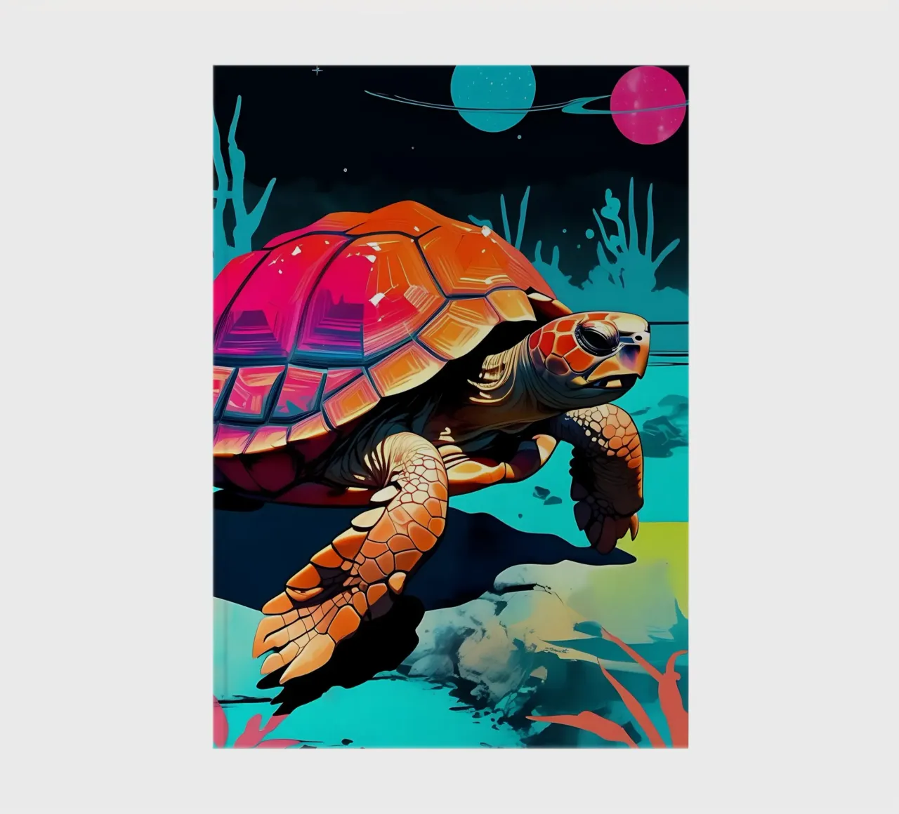 Turtle_Style_D_1 notebook by Tierisch bunt by LK