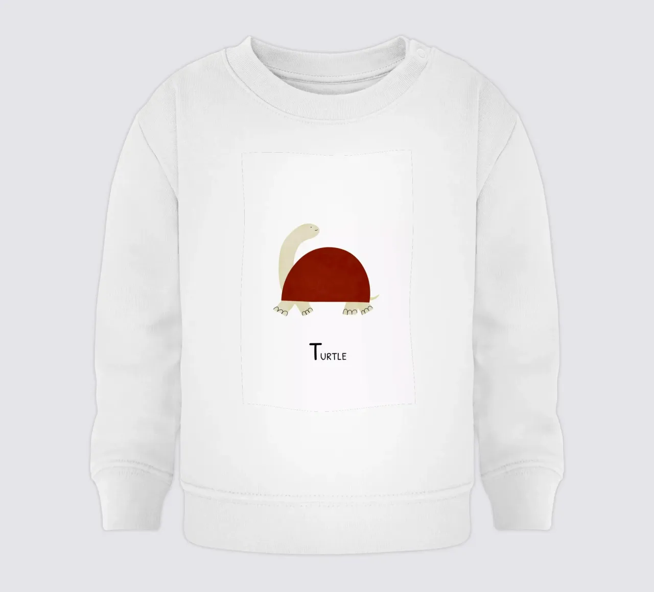 Turtle felpa neonato da Little Flourishes