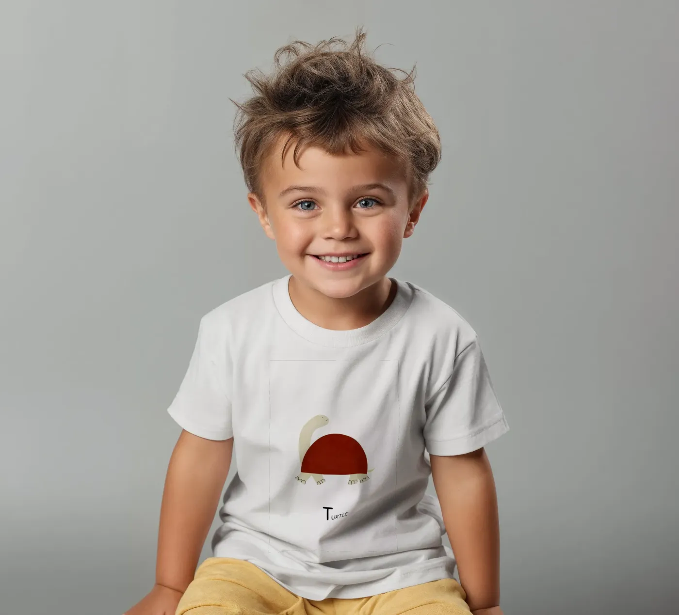 Turtle t-shirt bambini da Little Flourishes