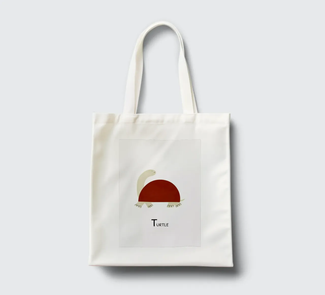 Turtle borsa in juta da Little Flourishes