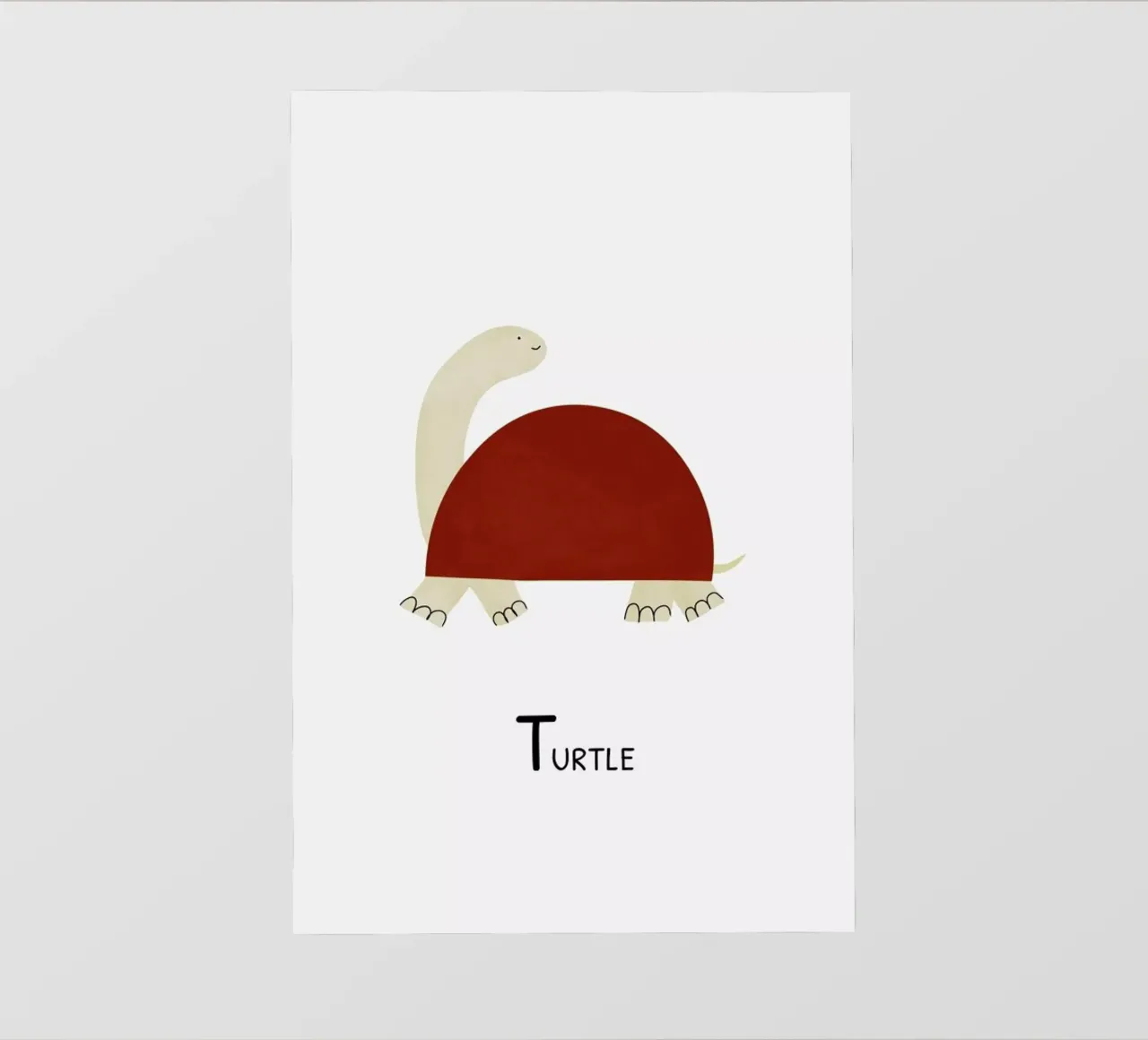 Turtle telo in pvc da Little Flourishes