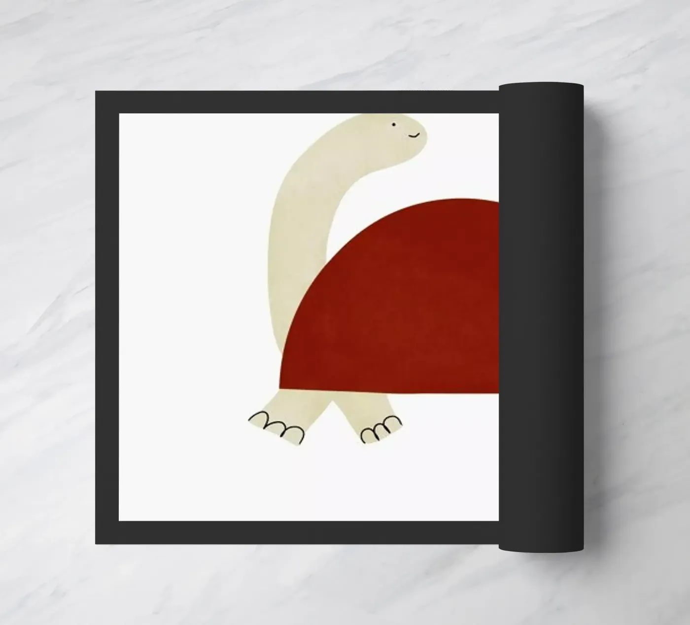 Turtle deurmat van Little Flourishes