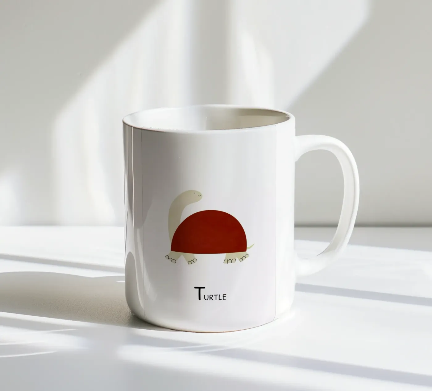 Turtle keramische mok van Little Flourishes