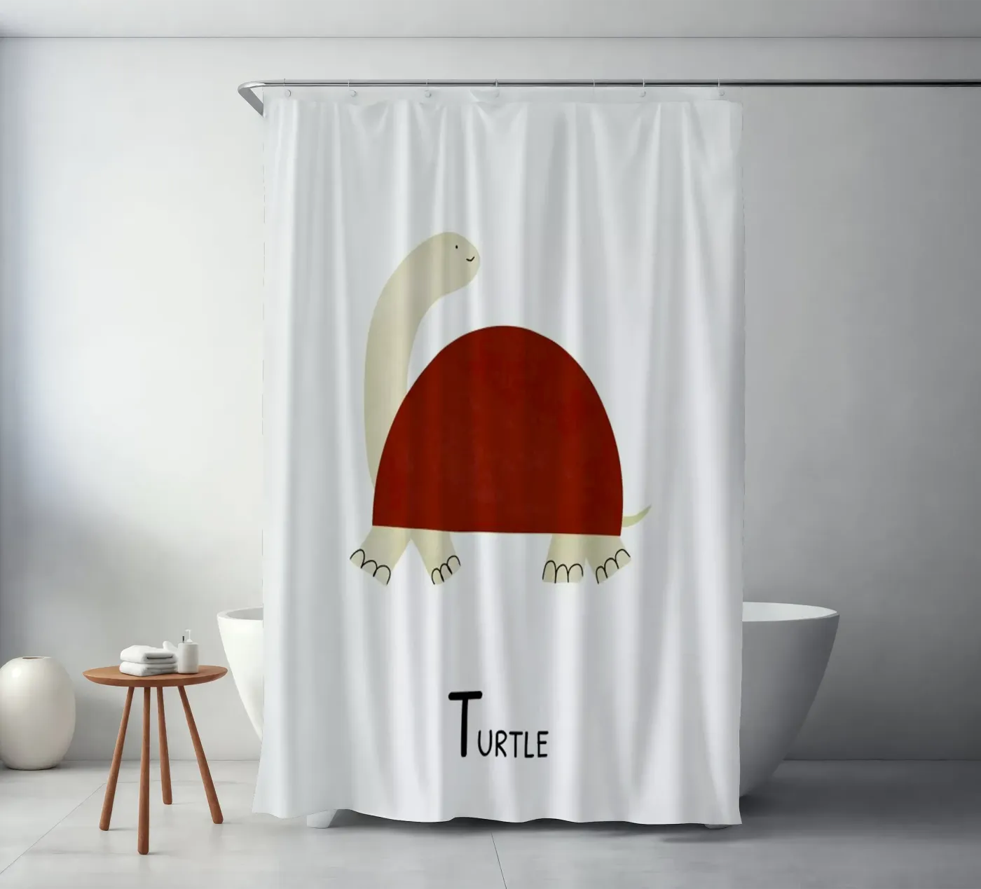 Turtle Duschvorhang von Little Flourishes