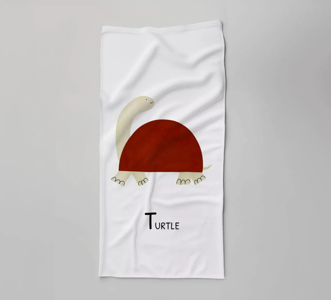 Turtle towel by Little Flourishes