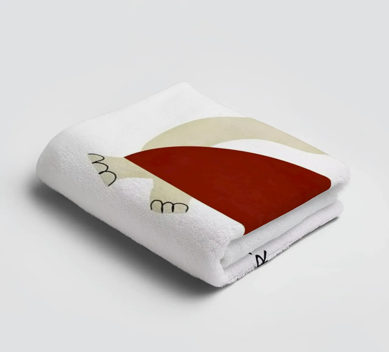 Turtle towel by Little Flourishes