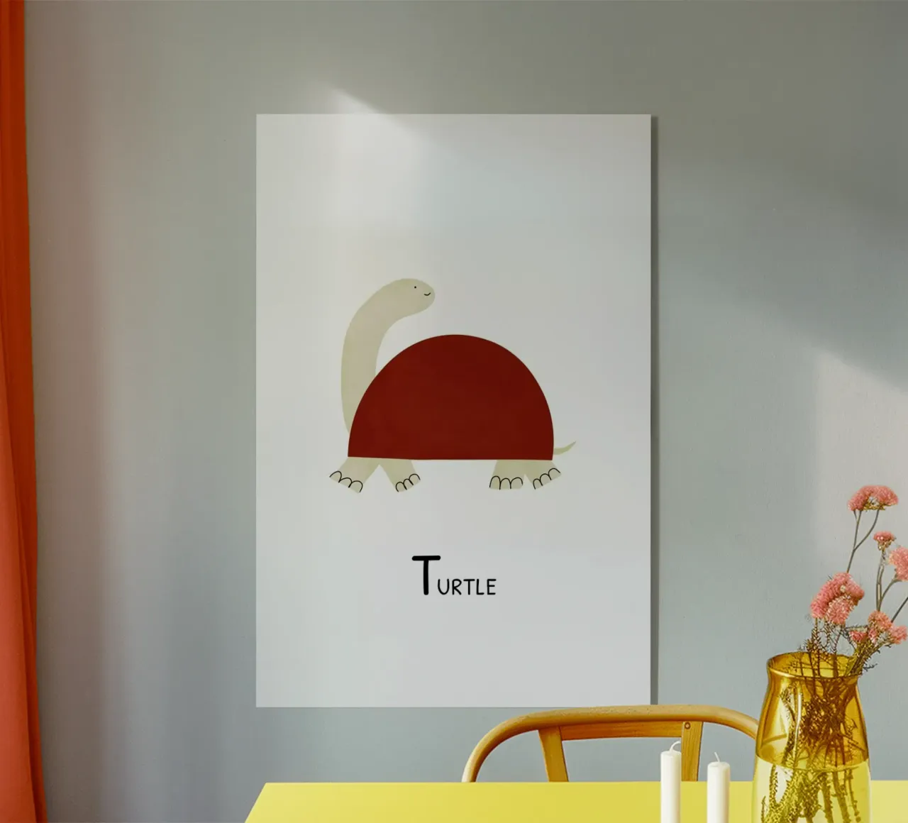 Turtle plexiglass da Little Flourishes