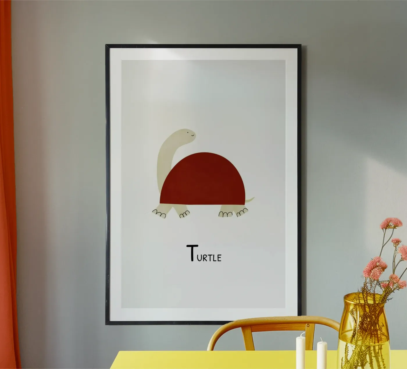 Turtle poster de Little Flourishes
