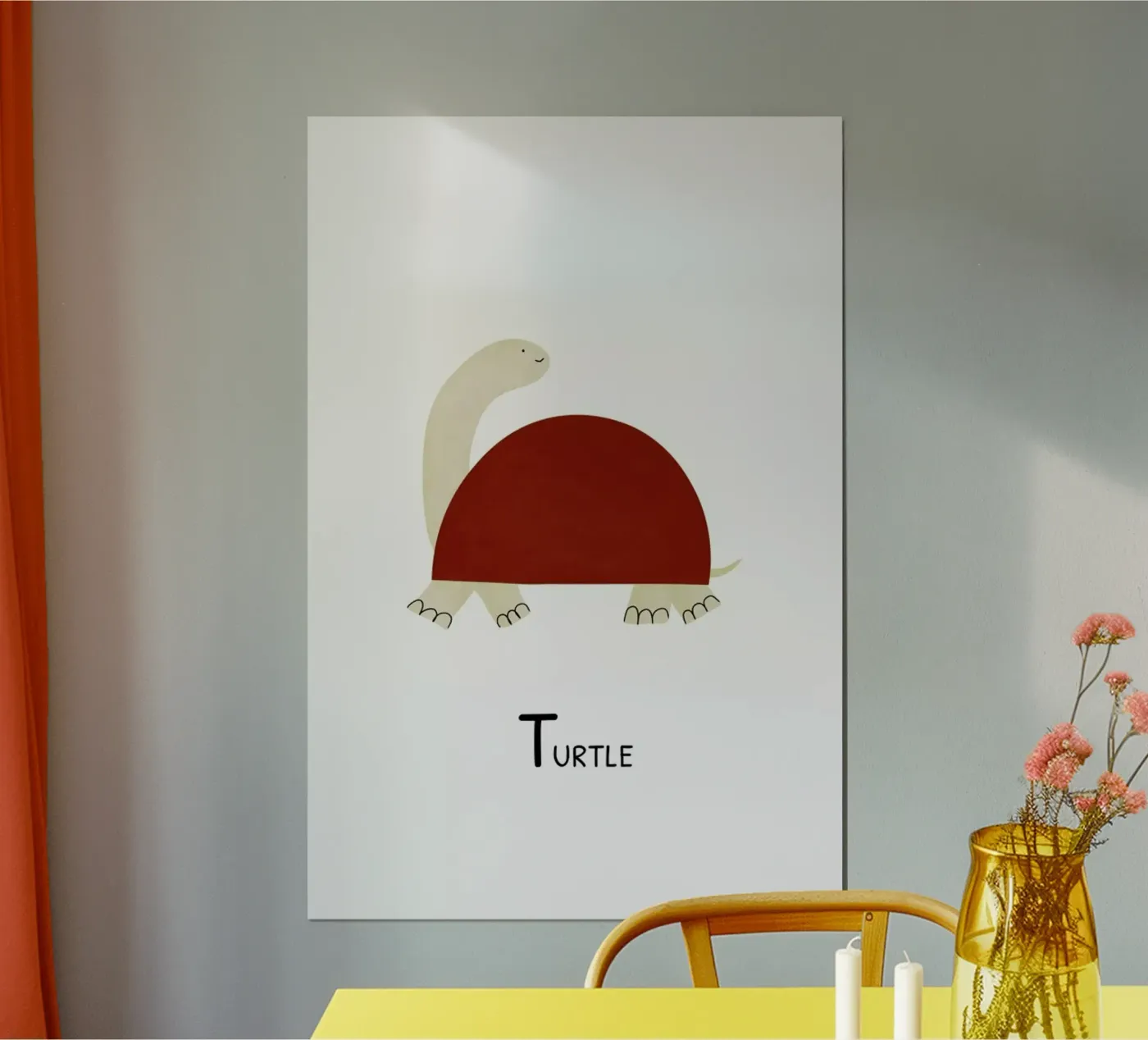 Turtle poster de Little Flourishes
