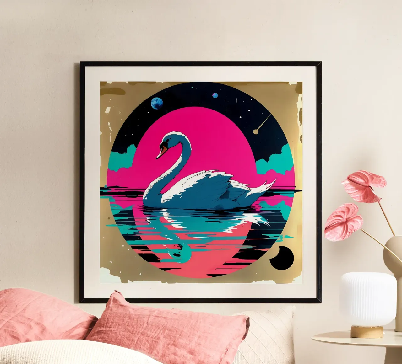 Stile_cigno_D_1 poster da Tierisch bunt by LK