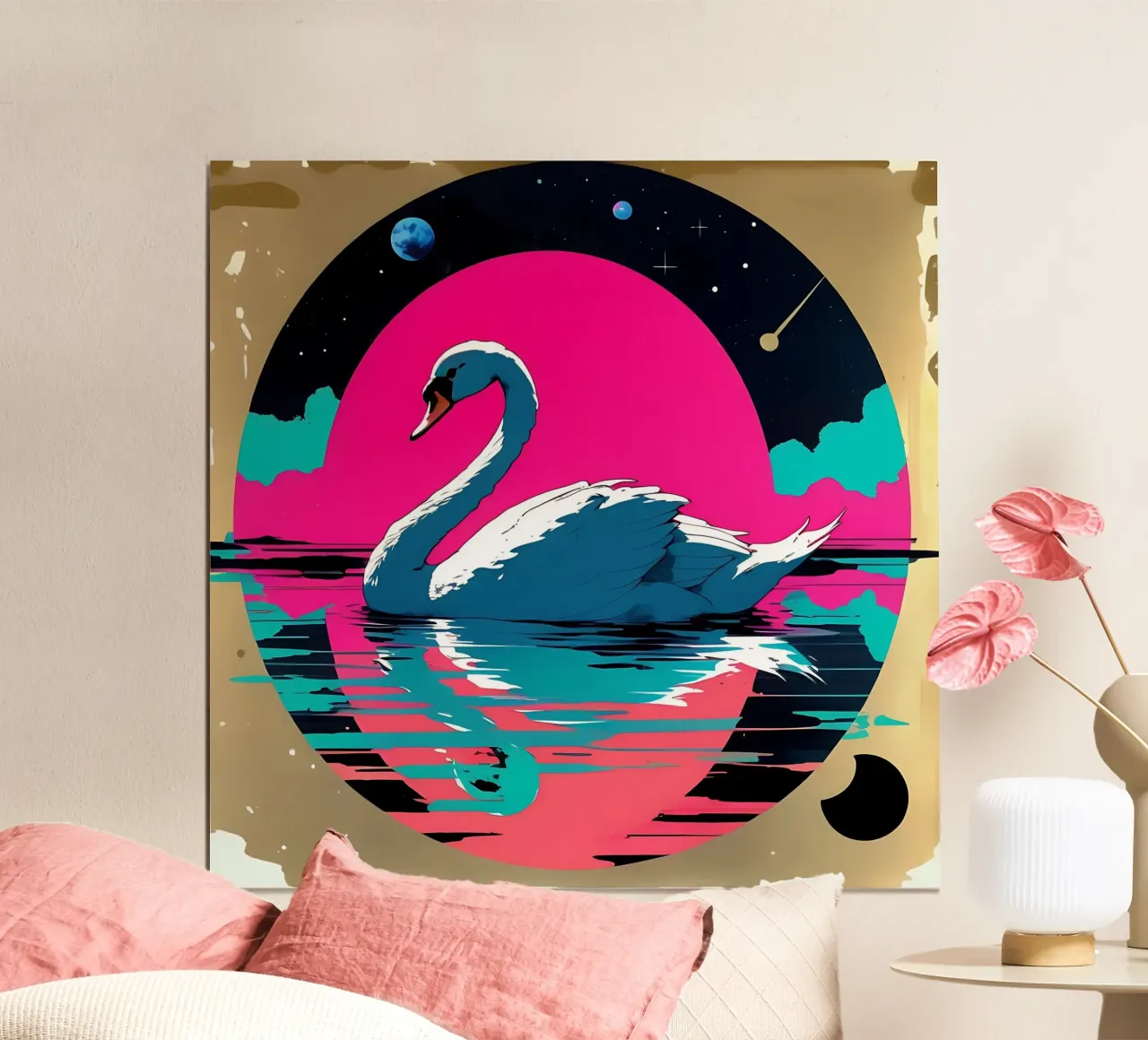 Stile_cigno_D_1 poster da Tierisch bunt by LK