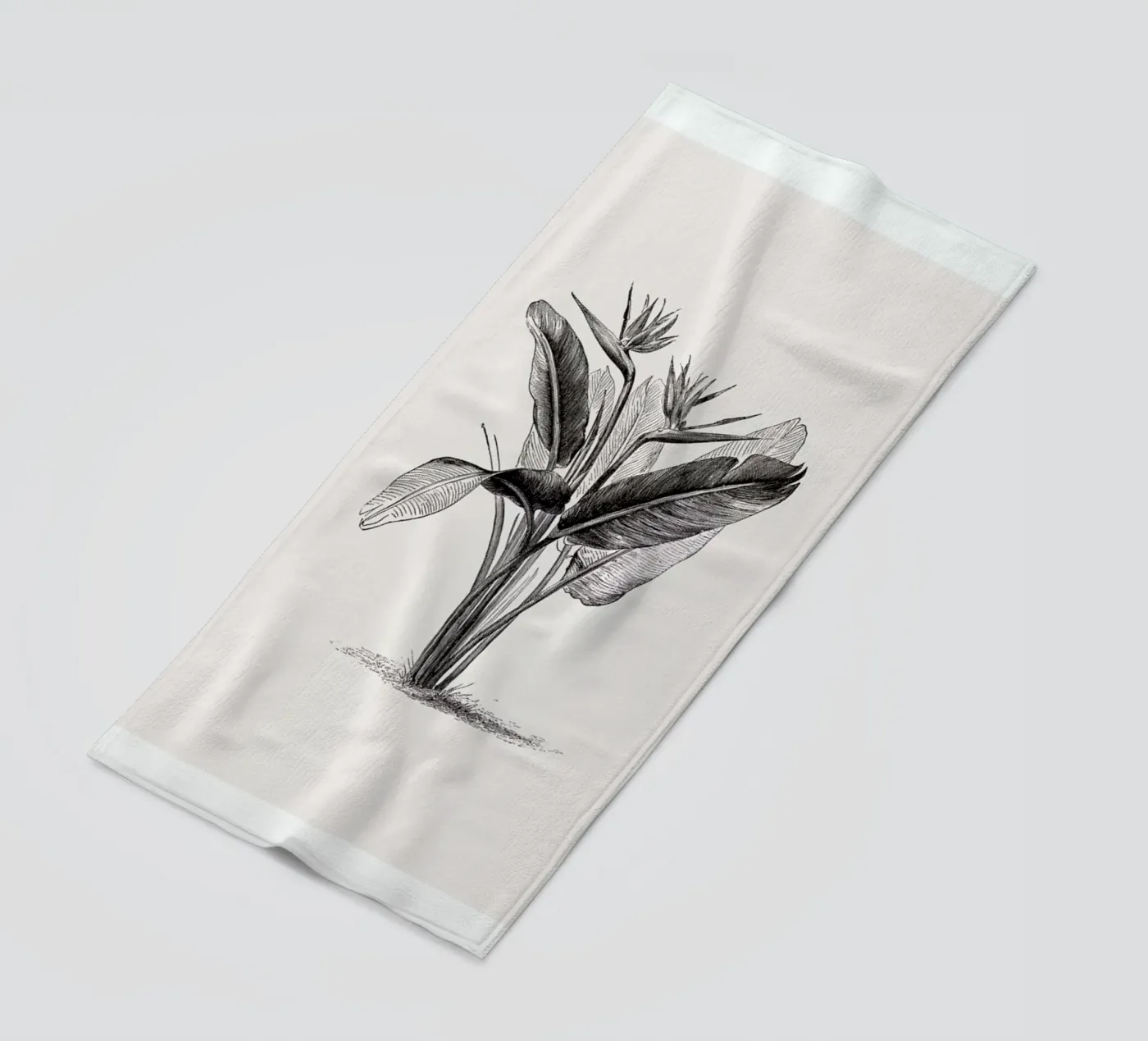 Crane Flower telo mare da Flora & Fauna