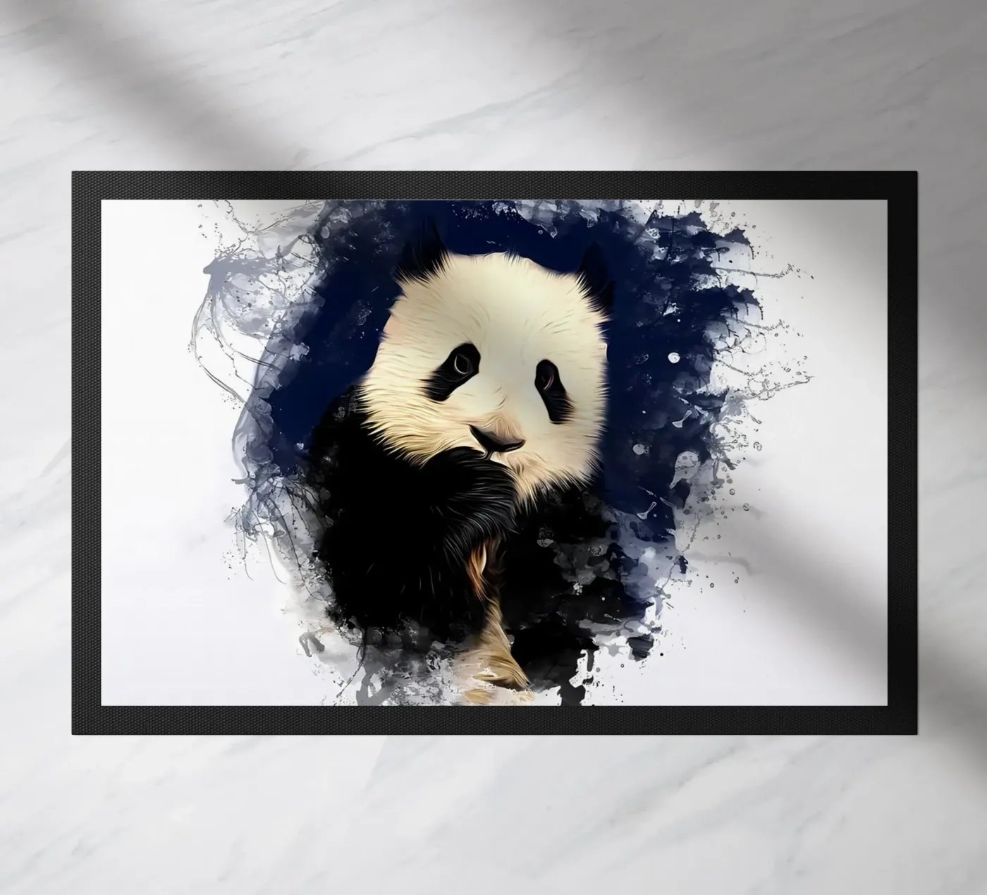 PANDA doormat by James M Coyle