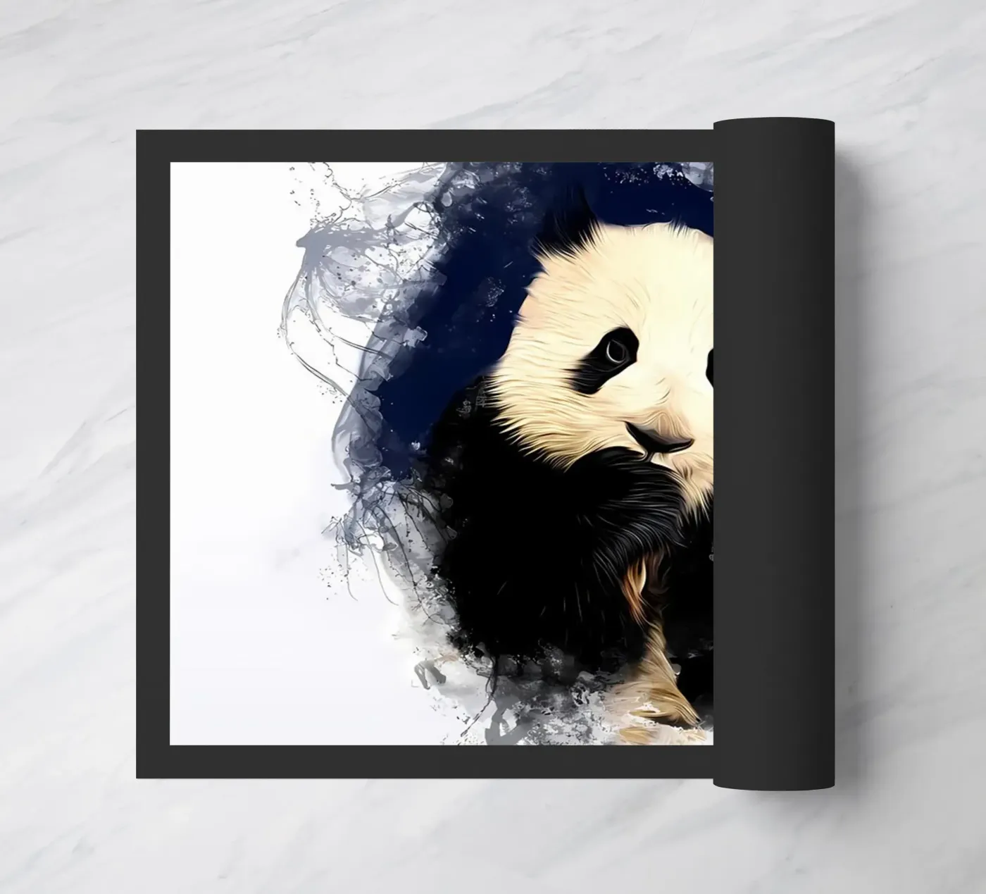 PANDA doormat by James M Coyle