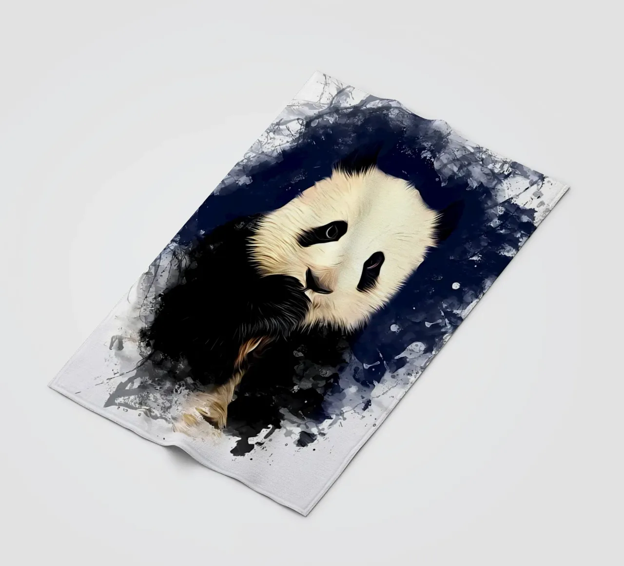 PANDA Fleecedecke von James M Coyle