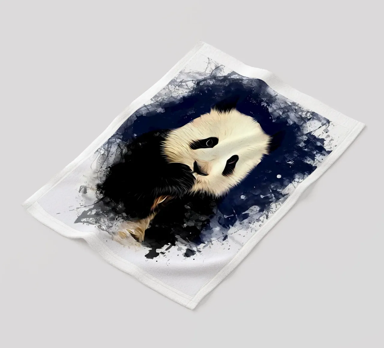 PANDA Fleecedecke von James M Coyle