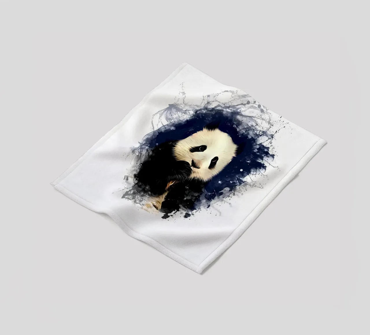 PANDA Fleecedecke von James M Coyle