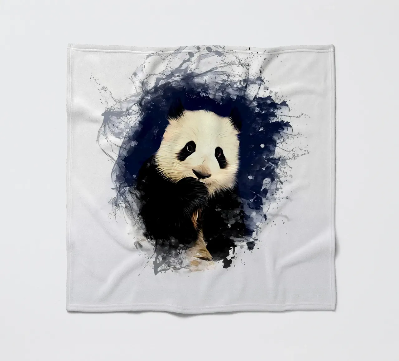 PANDA Fleecedecke von James M Coyle