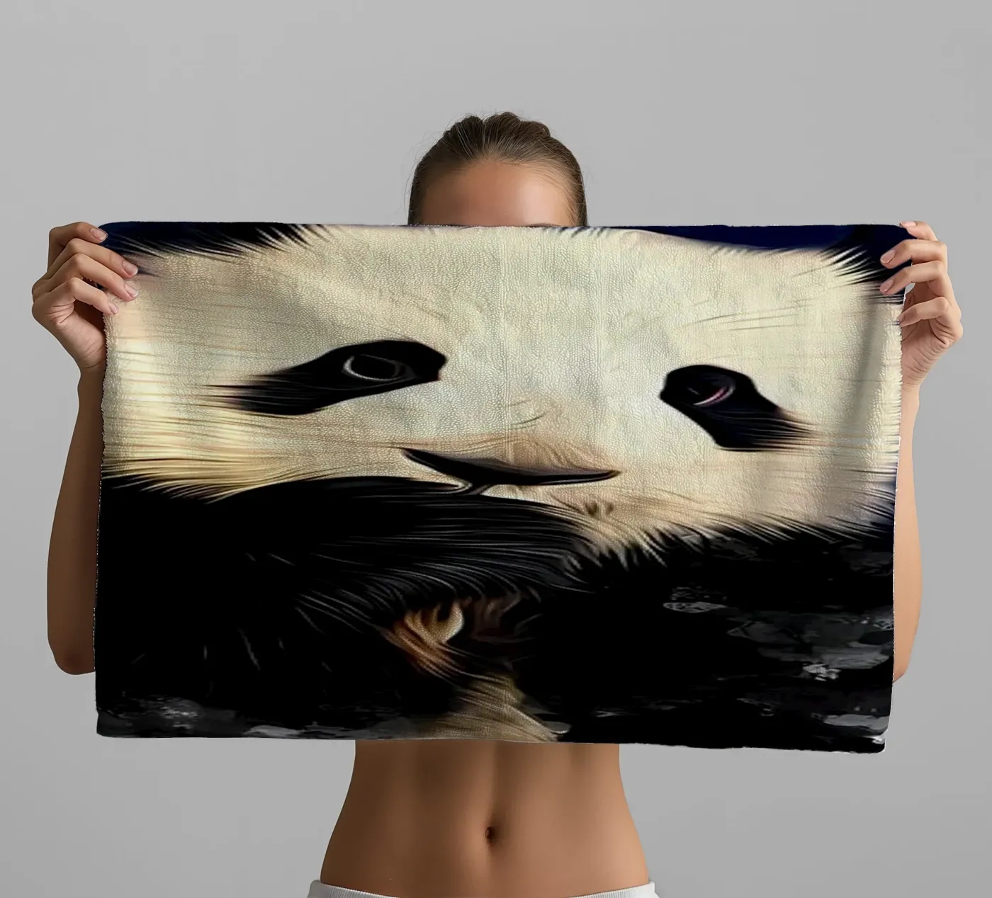 PANDA badhanddoek van James M Coyle