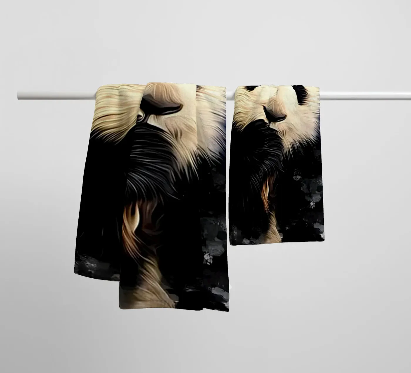 PANDA badhanddoek van James M Coyle