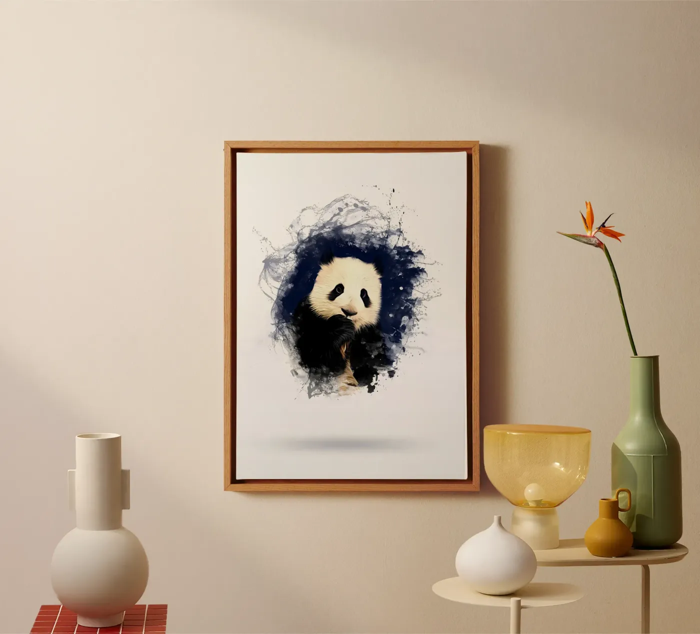 PANDA canvas by James M Coyle