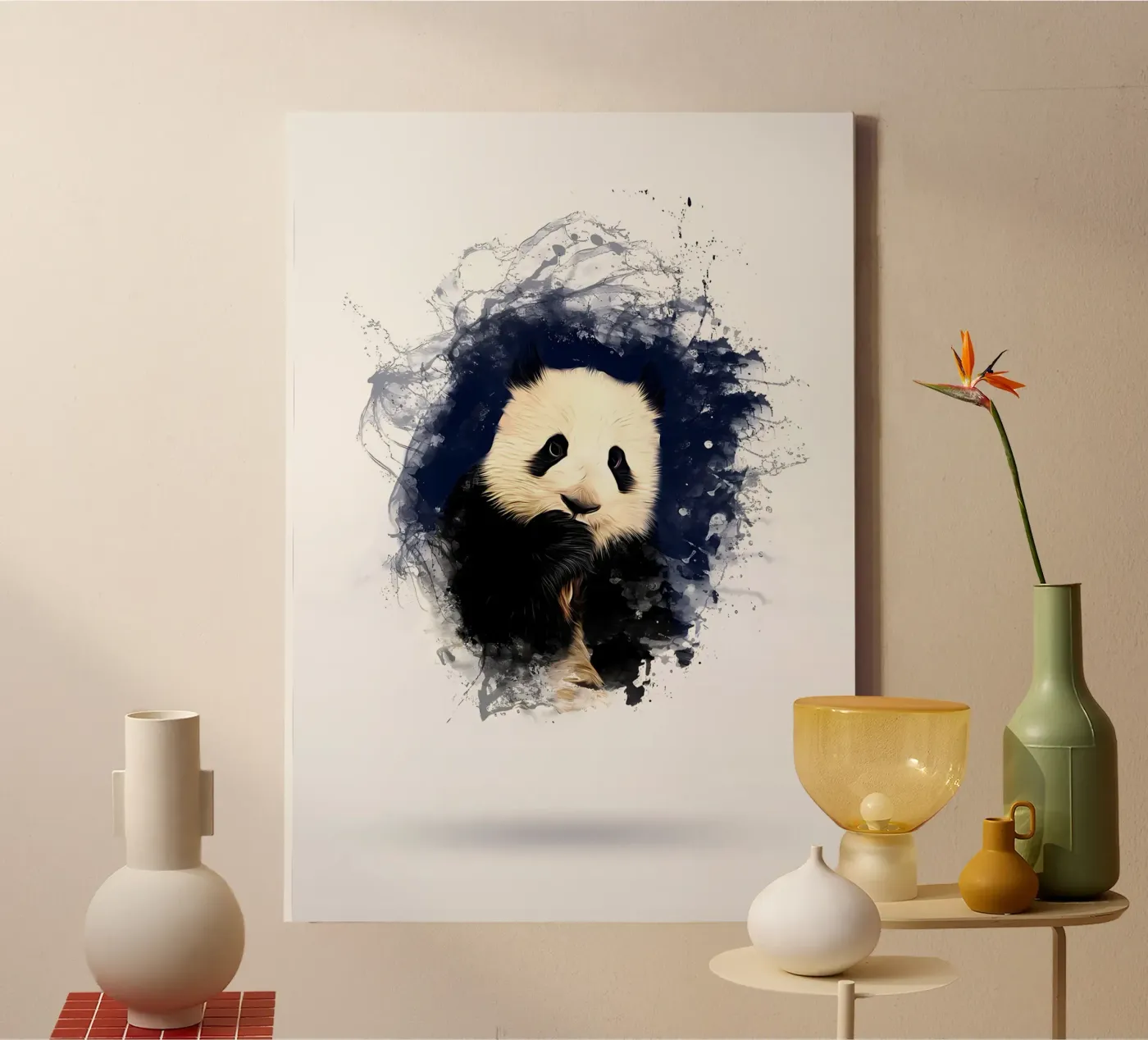 PANDA canvas by James M Coyle