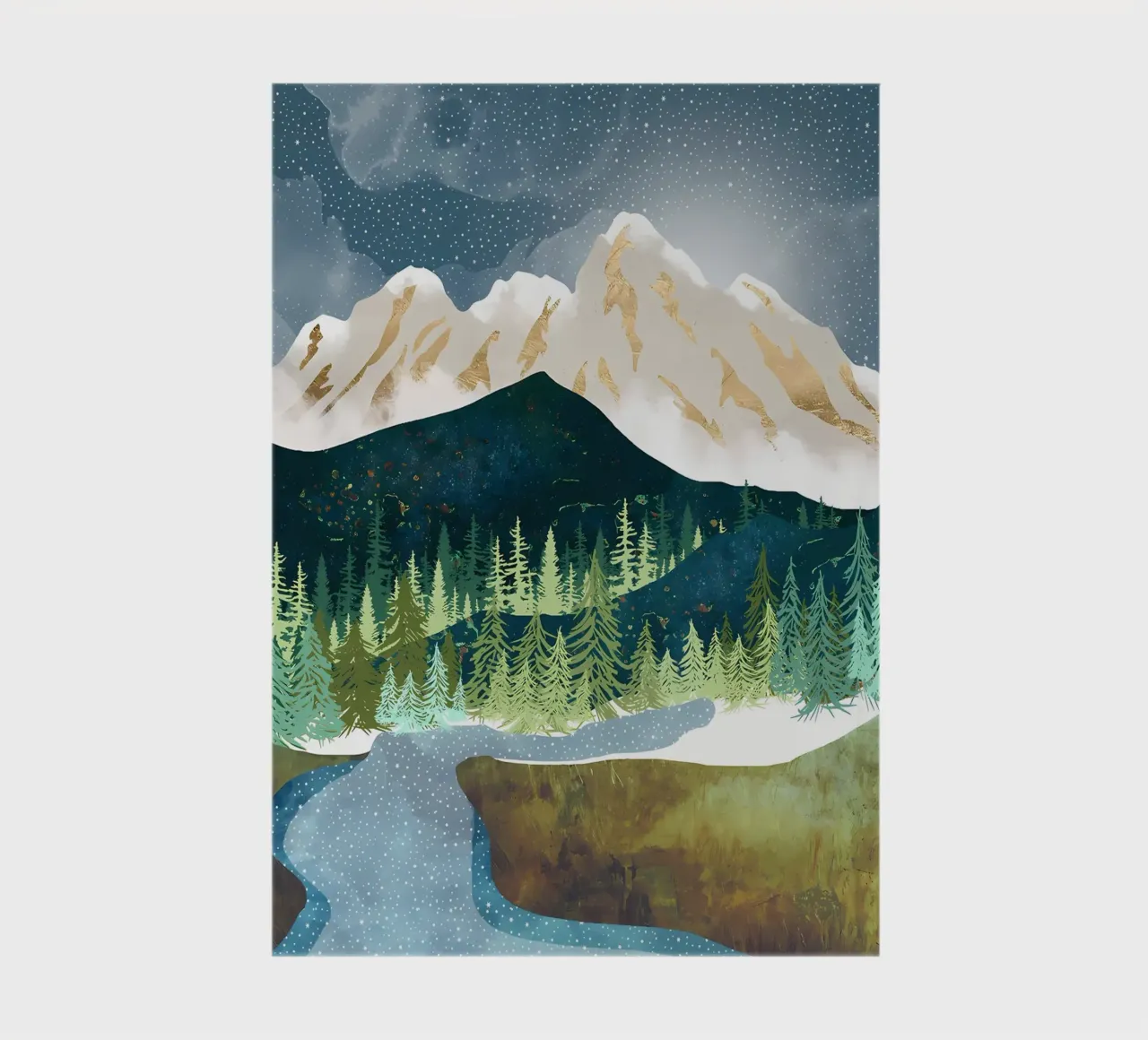 Autumn Reflection notebook by Albert S Jacob
