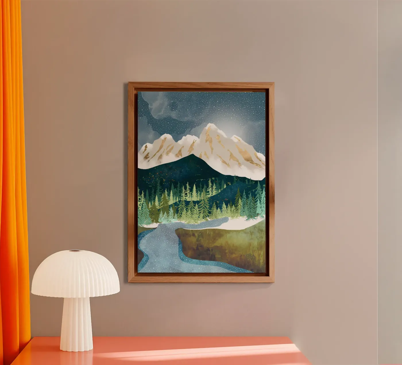 Autumn Reflection forex plate by Albert S Jacob