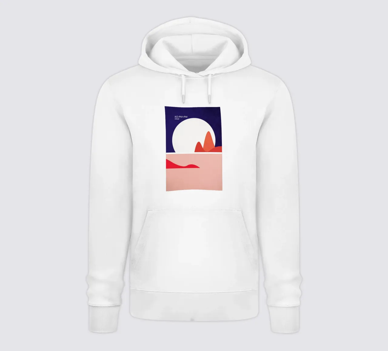 Ko Phi-Phi felpa con cappuccio da The Cartography Collection