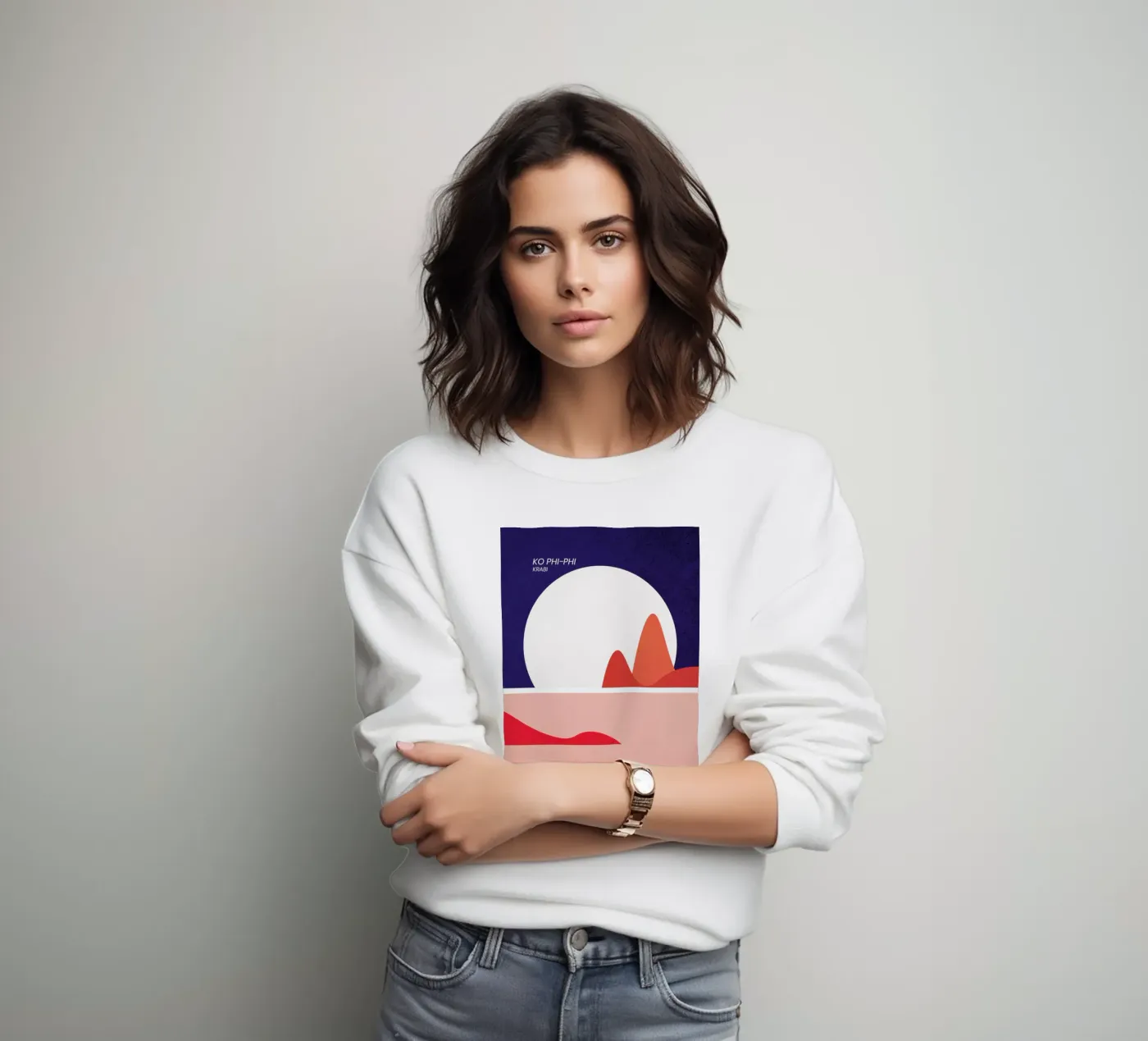 Ko Phi-Phi felpa da The Cartography Collection