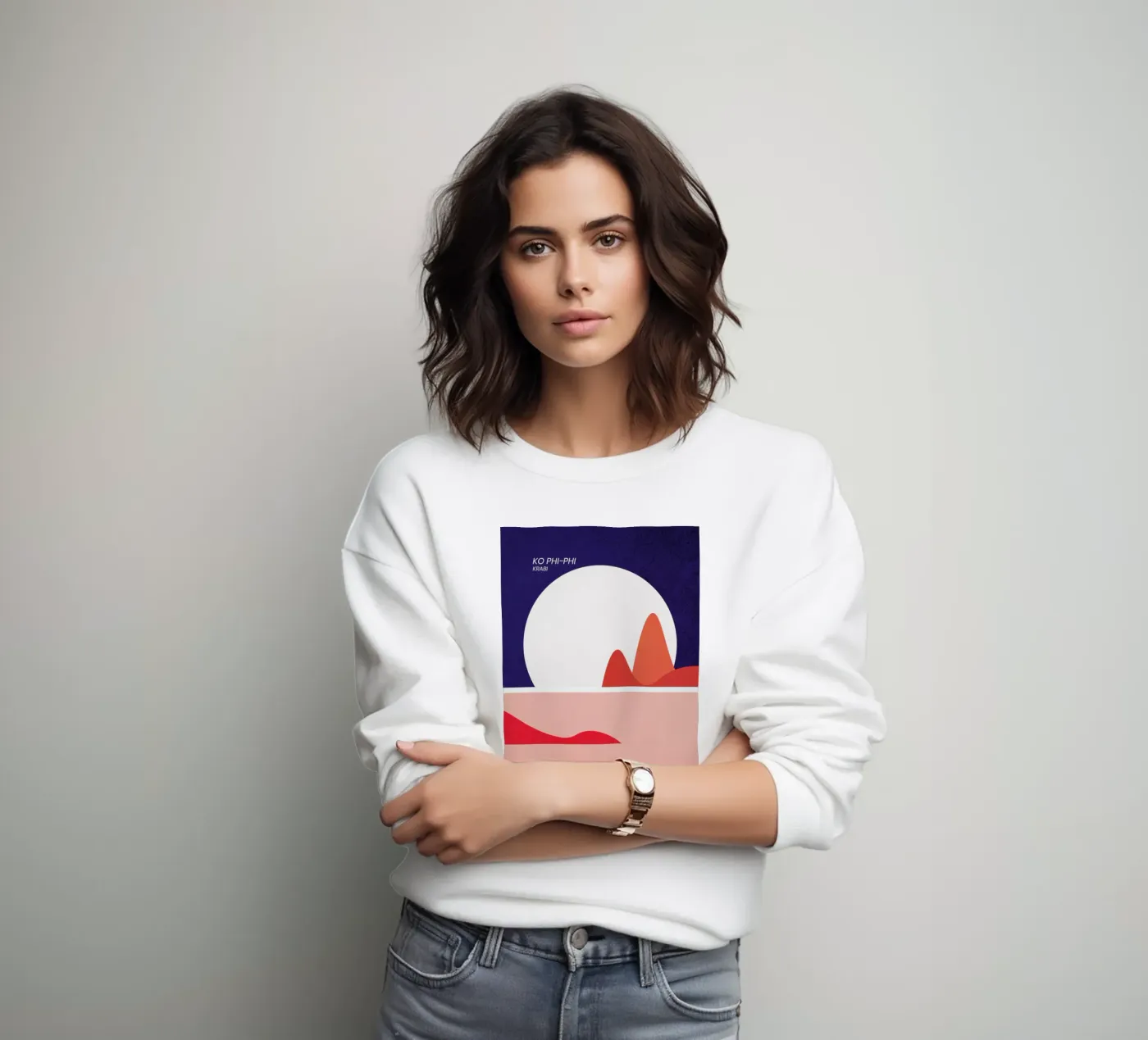 Ko Phi-Phi felpa da The Cartography Collection