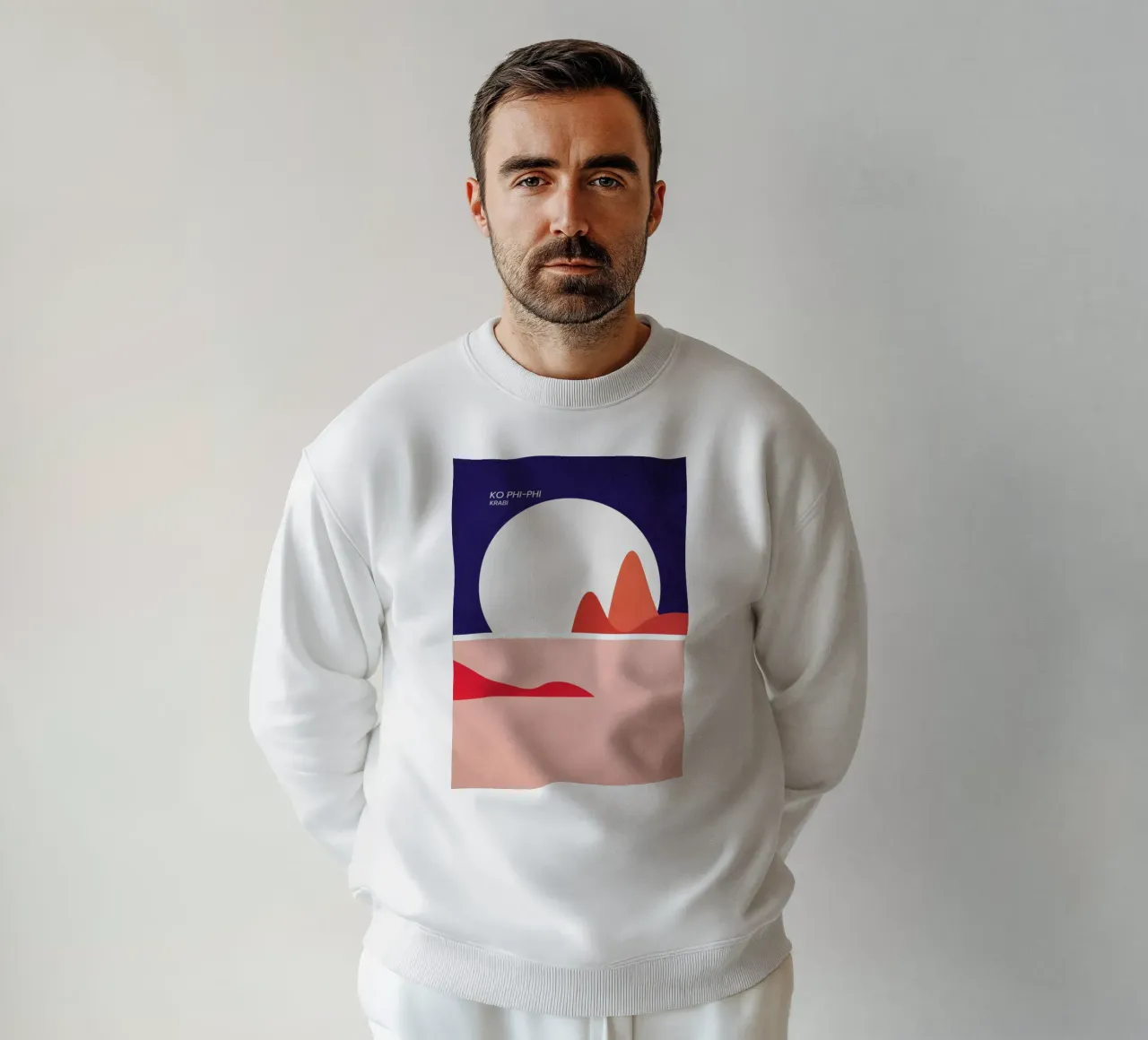 Ko Phi-Phi sweatshirt by The Cartography Collection