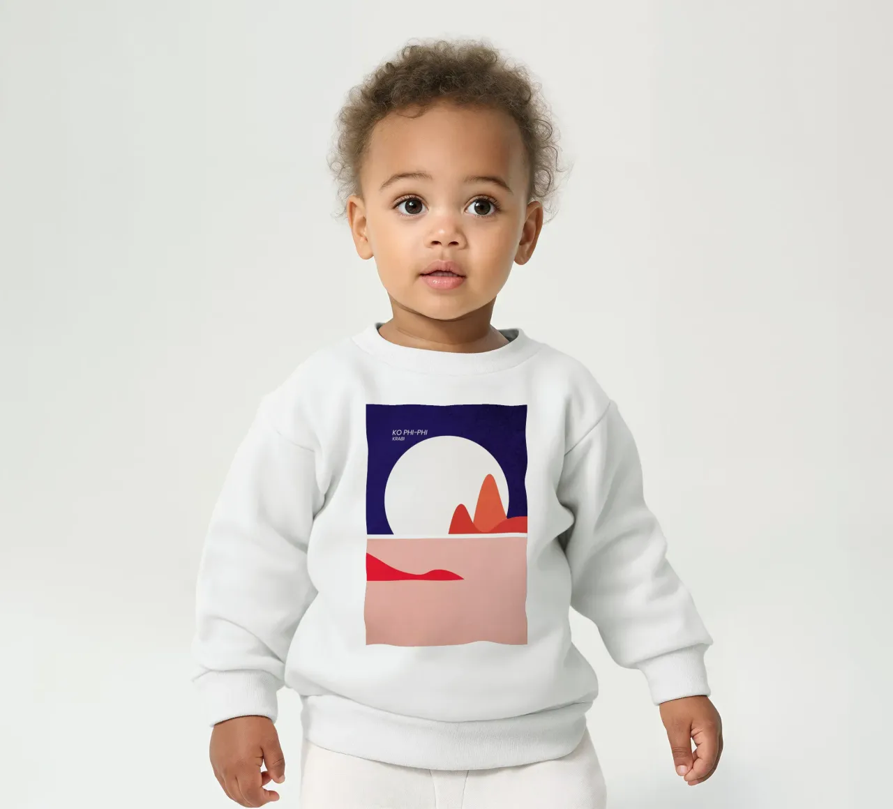 Ko Phi-Phi felpa neonato da The Cartography Collection